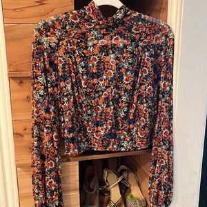 NWT Free People Sheer Top - Small